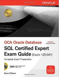 SQL Expert Book from Oracle Press - Cover